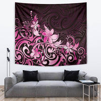 Matariki New Zealand Tapestry Maori Pattern Pink Galaxy LT05 Pink - Polynesian Pride