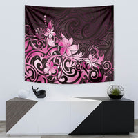 Matariki New Zealand Tapestry Maori Pattern Pink Galaxy LT05 - Polynesian Pride