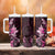 Matariki New Zealand Tumbler With Handle Maori Pattern Pink Galaxy