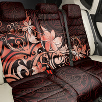Matariki New Zealand Back Car Seat Cover Maori Pattern Red Galaxy LT05 - Polynesian Pride