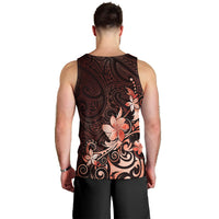 Matariki New Zealand Men Tank Top Maori Pattern Red Galaxy LT05 - Polynesian Pride