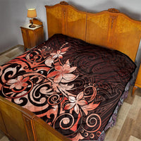 Matariki New Zealand Quilt Maori Pattern Red Galaxy LT05 - Polynesian Pride