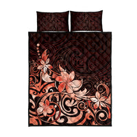Matariki New Zealand Quilt Bed Set Maori Pattern Red Galaxy LT05 - Polynesian Pride