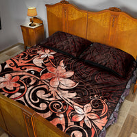 Matariki New Zealand Quilt Bed Set Maori Pattern Red Galaxy LT05 - Polynesian Pride
