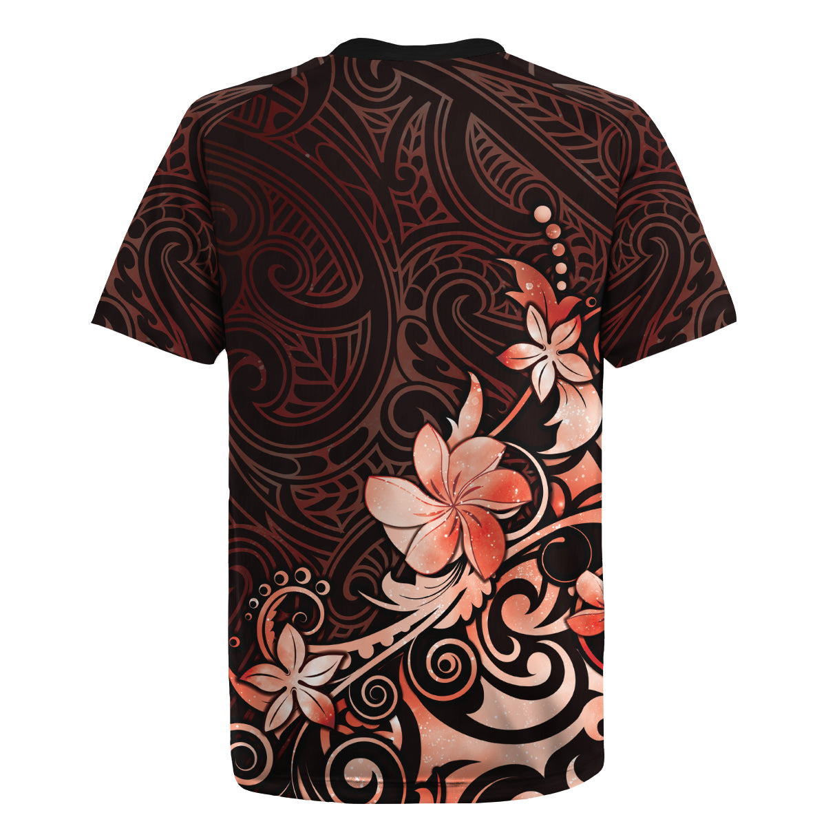 Matariki New Zealand Rugby Jersey Maori Pattern Red Galaxy LT05 - Polynesian Pride
