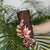 Matariki New Zealand Skinny Tumbler Maori Pattern Red Galaxy