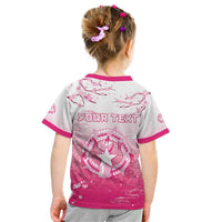 Personalized Sakura Marianas Kid T Shirt CNMI Seal LT05 - Polynesian Pride