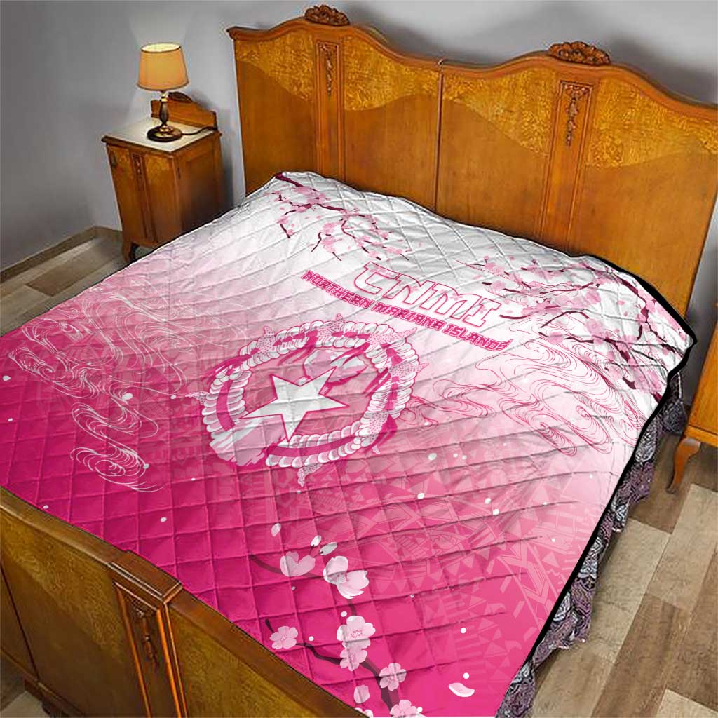 Sakura Marianas Quilt CNMI Seal LT05 - Polynesian Pride