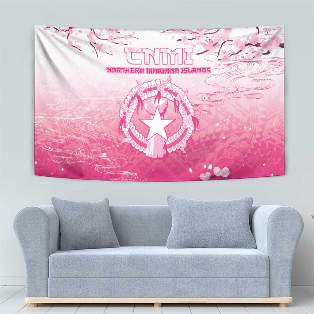 Sakura Marianas Tapestry CNMI Seal LT05 - Polynesian Pride