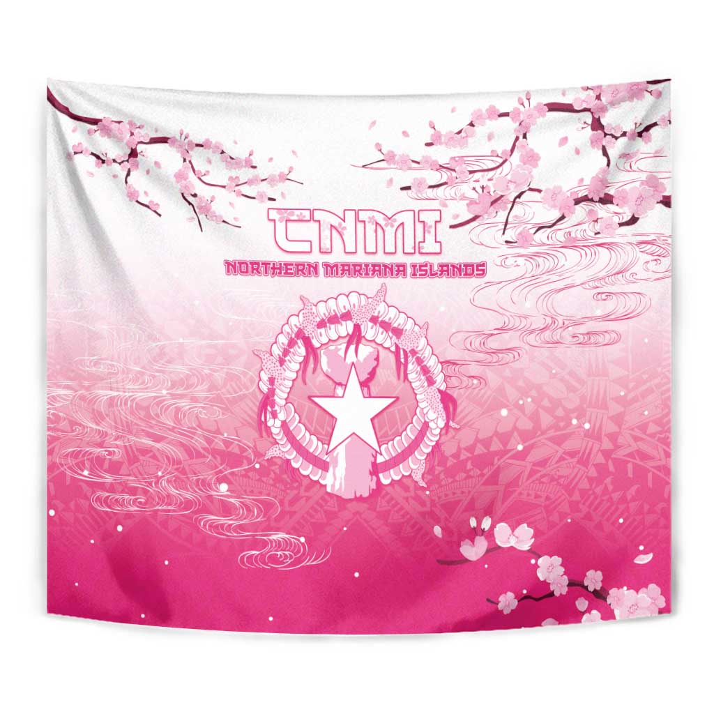 Sakura Marianas Tapestry CNMI Seal LT05 - Polynesian Pride