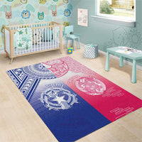 Northern Mariana Islands And Japan Together Area Rug LT05 - Polynesian Pride