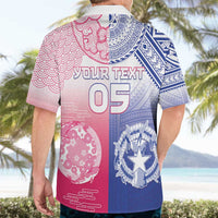 Custom Northern Mariana Islands And Japan Together Hawaiian Shirt LT05 - Polynesian Pride