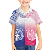 Custom Northern Mariana Islands And Japan Together Hawaiian Shirt LT05 - Polynesian Pride