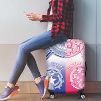Northern Mariana Islands And Japan Together Luggage Cover LT05 - Polynesian Pride
