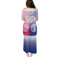 Custom Northern Mariana Islands And Japan Together Puletasi LT05 - Polynesian Pride