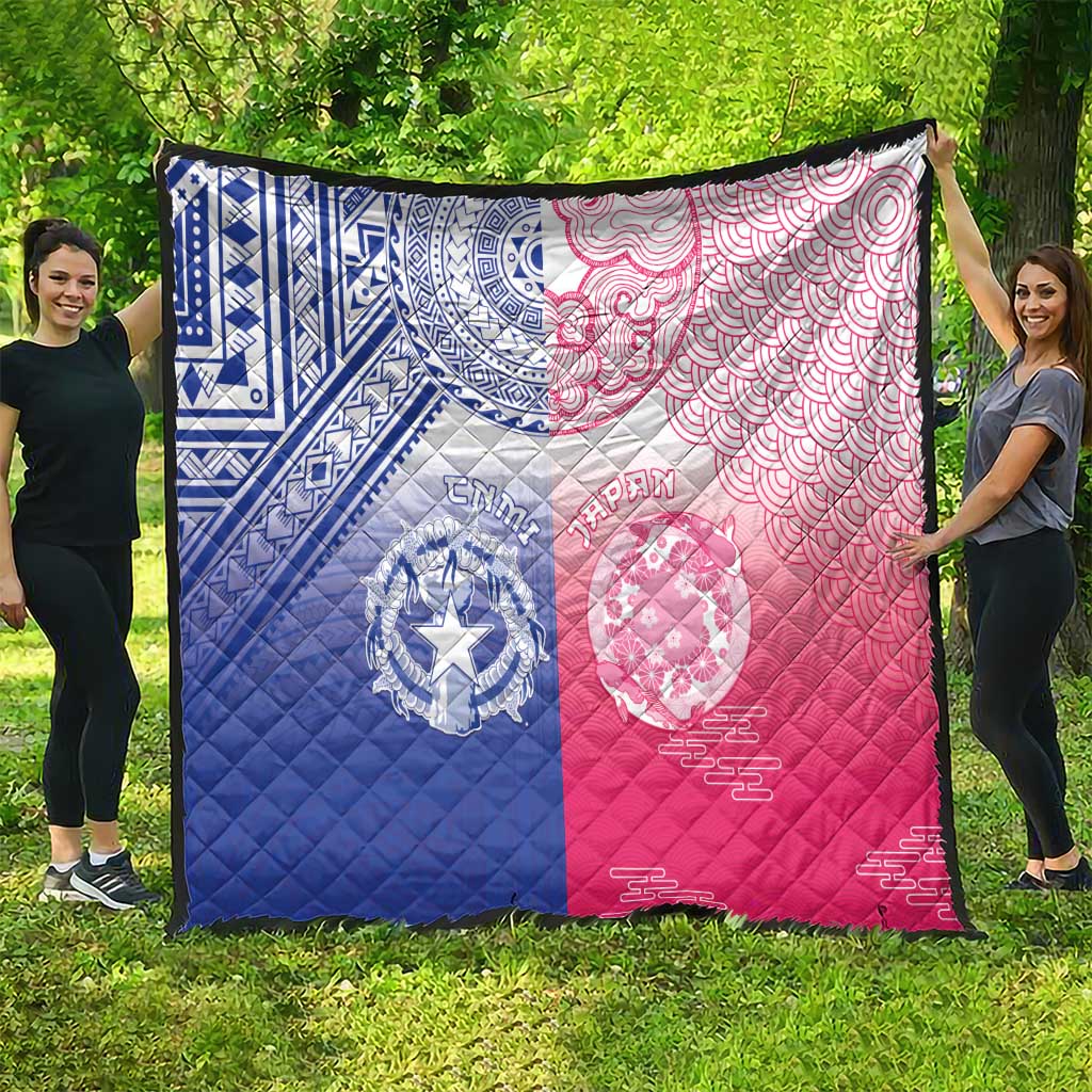Northern Mariana Islands And Japan Together Quilt LT05 - Polynesian Pride