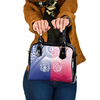 Northern Mariana Islands And Japan Together Shoulder Handbag LT05 One Size White - Polynesian Pride