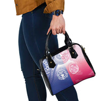 Northern Mariana Islands And Japan Together Shoulder Handbag LT05 - Polynesian Pride