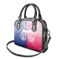 Northern Mariana Islands And Japan Together Shoulder Handbag LT05 - Polynesian Pride