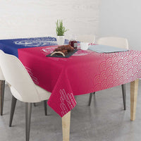 Northern Mariana Islands And Japan Together Tablecloth LT05 - Polynesian Pride