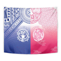 Northern Mariana Islands And Japan Together Tapestry LT05 - Polynesian Pride