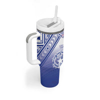 Custom Northern Mariana Islands And Japan Together Tumbler With Handle LT05 - Polynesian Pride