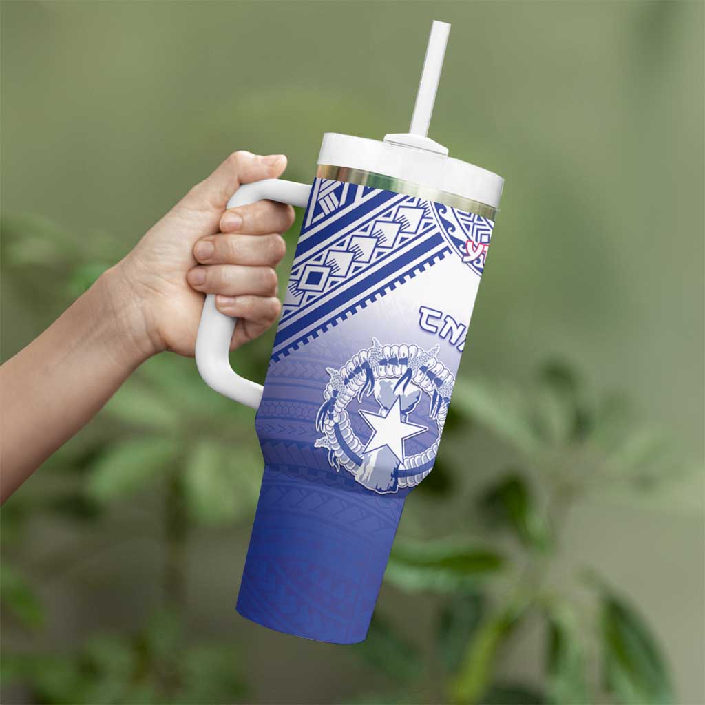 Custom Northern Mariana Islands And Japan Together Tumbler With Handle LT05 - Polynesian Pride