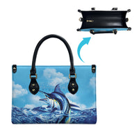 Hawaii Blue Marlin Fishing Leather Bag LT05 - Polynesian Pride