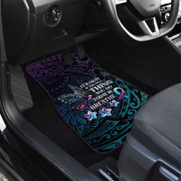Polynesia Suicide Prevention Awareness Car Mats Keep Going The World Needs You LT05 - Polynesian Pride