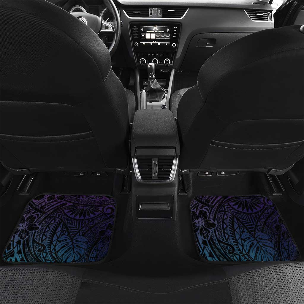 Polynesia Suicide Prevention Awareness Car Mats Keep Going The World Needs You LT05 Set 2pcs - Back Purple - Polynesian Pride