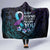 Polynesia Suicide Prevention Awareness Hooded Blanket Keep Going The World Needs You