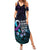 Polynesia Suicide Prevention Awareness Summer Maxi Dress Keep Going The World Needs You