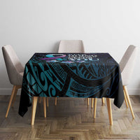 Polynesia Suicide Prevention Awareness Tablecloth Keep Going The World Needs You LT05 - Polynesian Pride