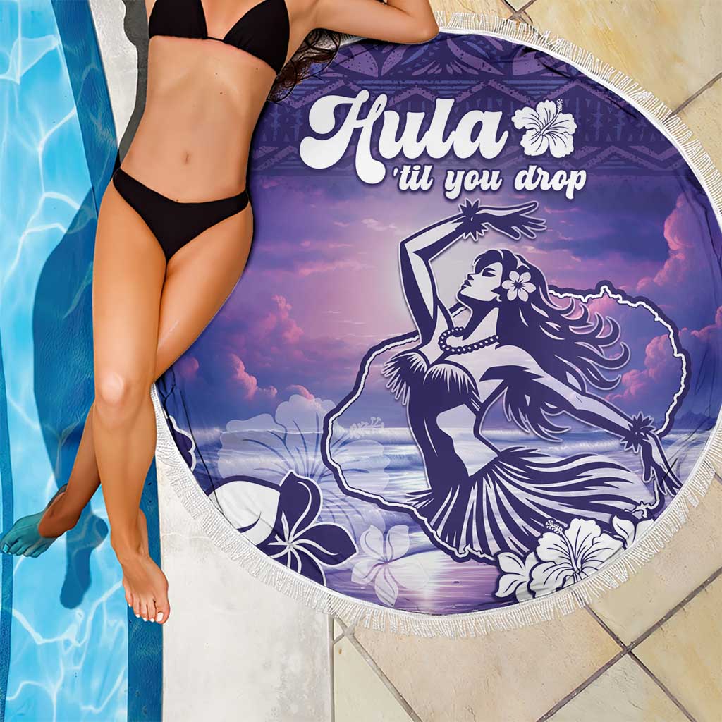 Aloha Hawaii Kauai Island Beach Blanket Hula Till You Drop LT05 - Polynesian Pride