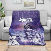 Aloha Hawaii Kauai Island Blanket Hula Till You Drop LT05 - Polynesian Pride