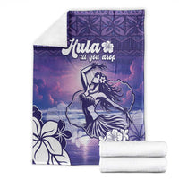 Aloha Hawaii Kauai Island Blanket Hula Till You Drop LT05 - Polynesian Pride