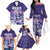 Aloha Hawaii Kauai Island Family Matching Off The Shoulder Long Sleeve Dress and Hawaiian Shirt Hula Till You Drop