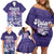 Aloha Hawaii Kauai Island Family Matching Off Shoulder Short Dress and Hawaiian Shirt Hula Till You Drop