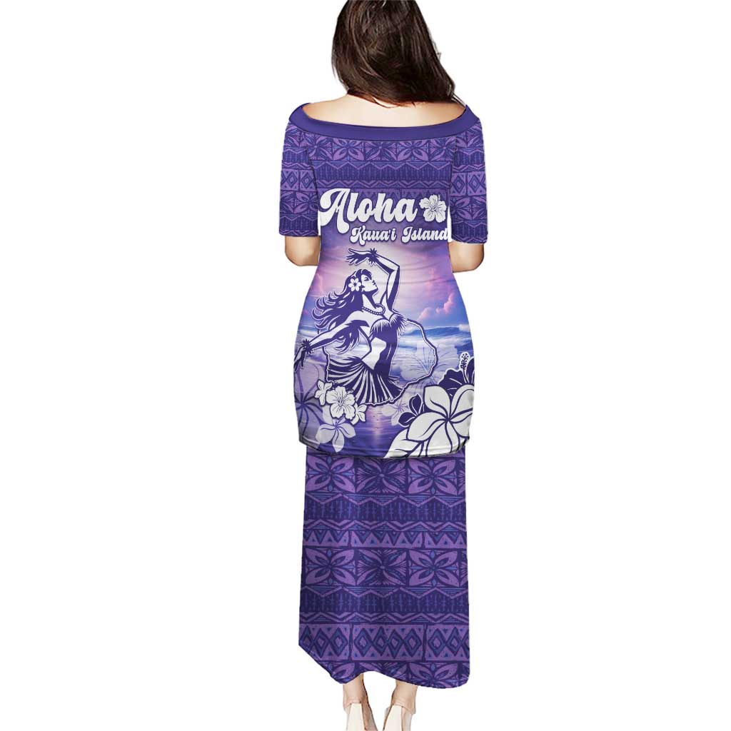 Aloha Hawaii Kauai Island Puletasi Hula Till You Drop LT05 - Polynesian Pride