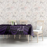Hawaii Kauai Island Tablecloth Rooster Tribal Tattoo Simple Style LT05 - Polynesian Pride