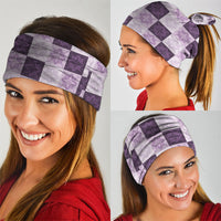 Lavender Manta Ray Hawaiian Quilt Motif Neck Gaiter LT05 - Polynesian Pride