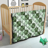Sage Green Manta Ray Hawaiian Quilt Motif Quilt LT05 - Polynesian Pride