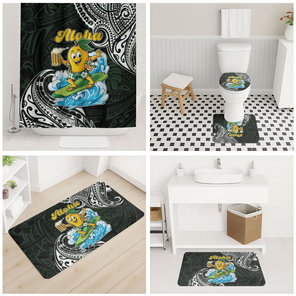 Aloha Hawaii Mango Surfing Bathroom Set Polynesian Style LT05 - Polynesian Pride