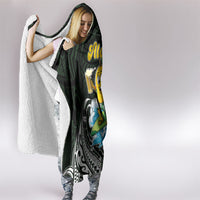 Aloha Hawaii Mango Surfing Hooded Blanket Polynesian Style LT05 - Polynesian Pride