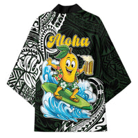 Aloha Hawaii Mango Surfing Kimono Polynesian Style LT05 - Polynesian Pride