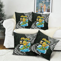 Aloha Hawaii Mango Surfing Pillow Cover Polynesian Style LT05 - Polynesian Pride