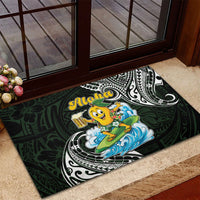 Aloha Hawaii Mango Surfing Rubber Doormat Polynesian Style LT05 - Polynesian Pride