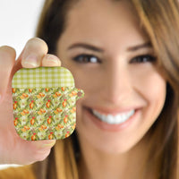 Vintage Hawaii Mango AirPods Case Yellow Green Hawaiian Palaka LT05 - Polynesian Pride