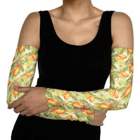 Vintage Hawaii Mango Arm Sleeves Yellow Green Hawaiian Palaka LT05 - Polynesian Pride