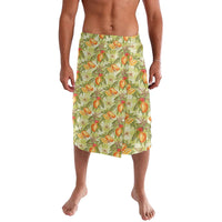 Vintage Hawaii Mango Lavalava Yellow Green Hawaiian Palaka LT05 Green - Polynesian Pride